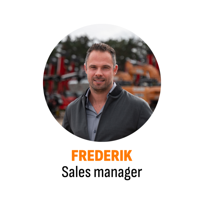 Photo of Frederik Sales Manager at Jack's Machinery 